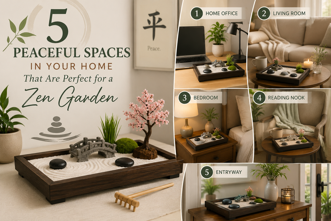 5 Peaceful Spaces in Your Home That Are Perfect for a Zen Garden