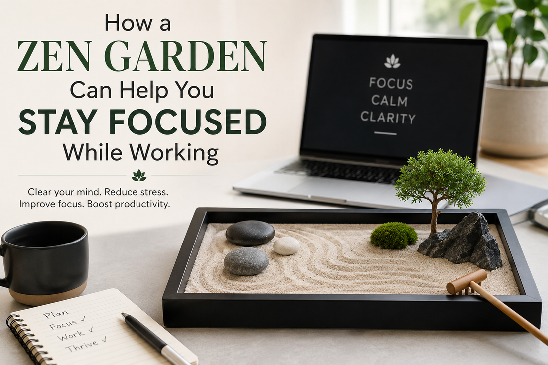 How a Zen Garden Can Help You Focus at Work
