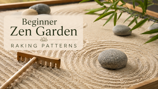 Beginner Zen Garden Raking Patterns