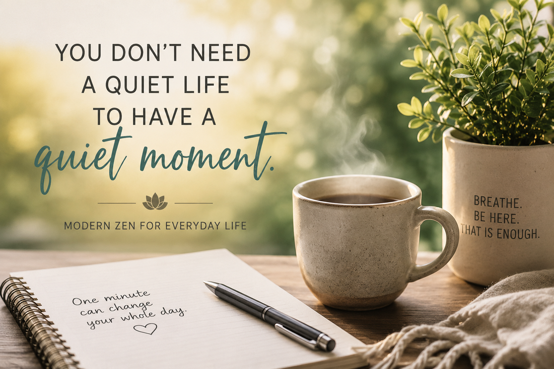 You Don’t Have to Wait for Life to Slow Down to Find Peace