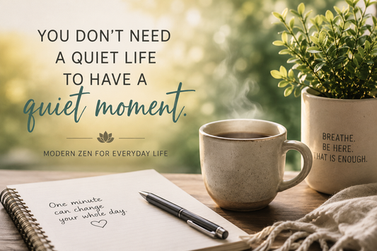 You Don’t Have to Wait for Life to Slow Down to Find Peace