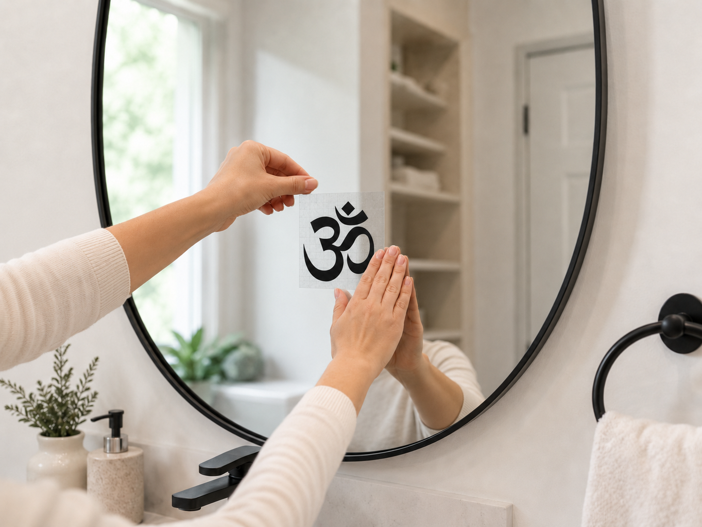 Om Vinyl Decal | Yoga & Meditation Sticker