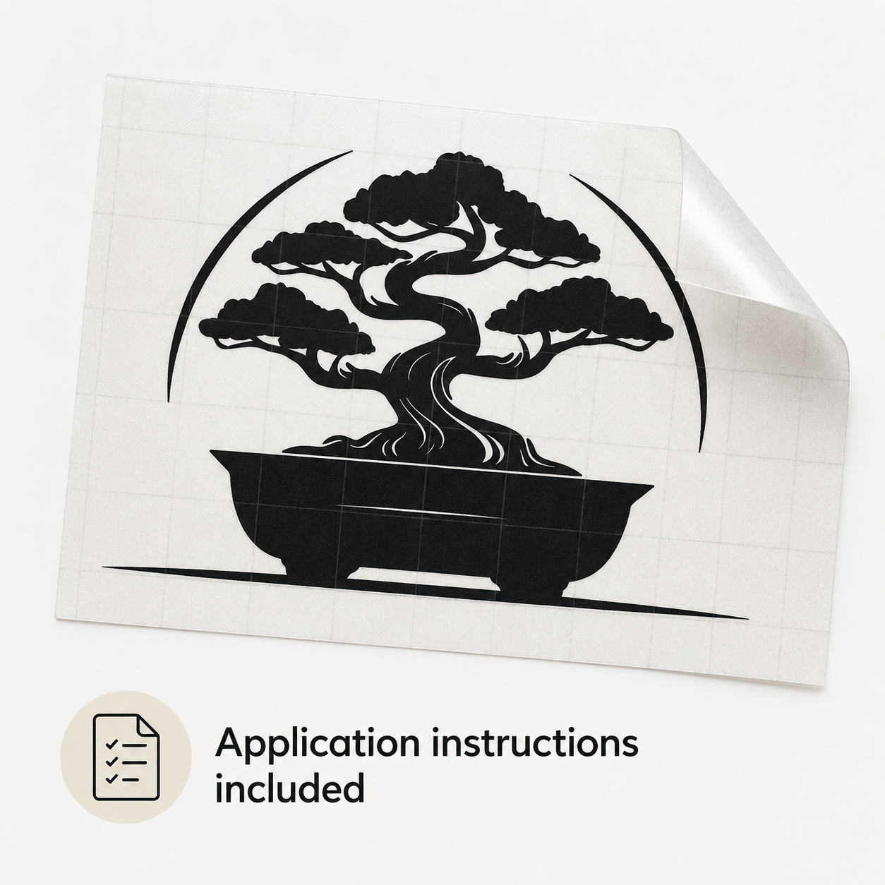 Bonsai Tree Vinyl Decal | Nature & Tranquility Sticker
