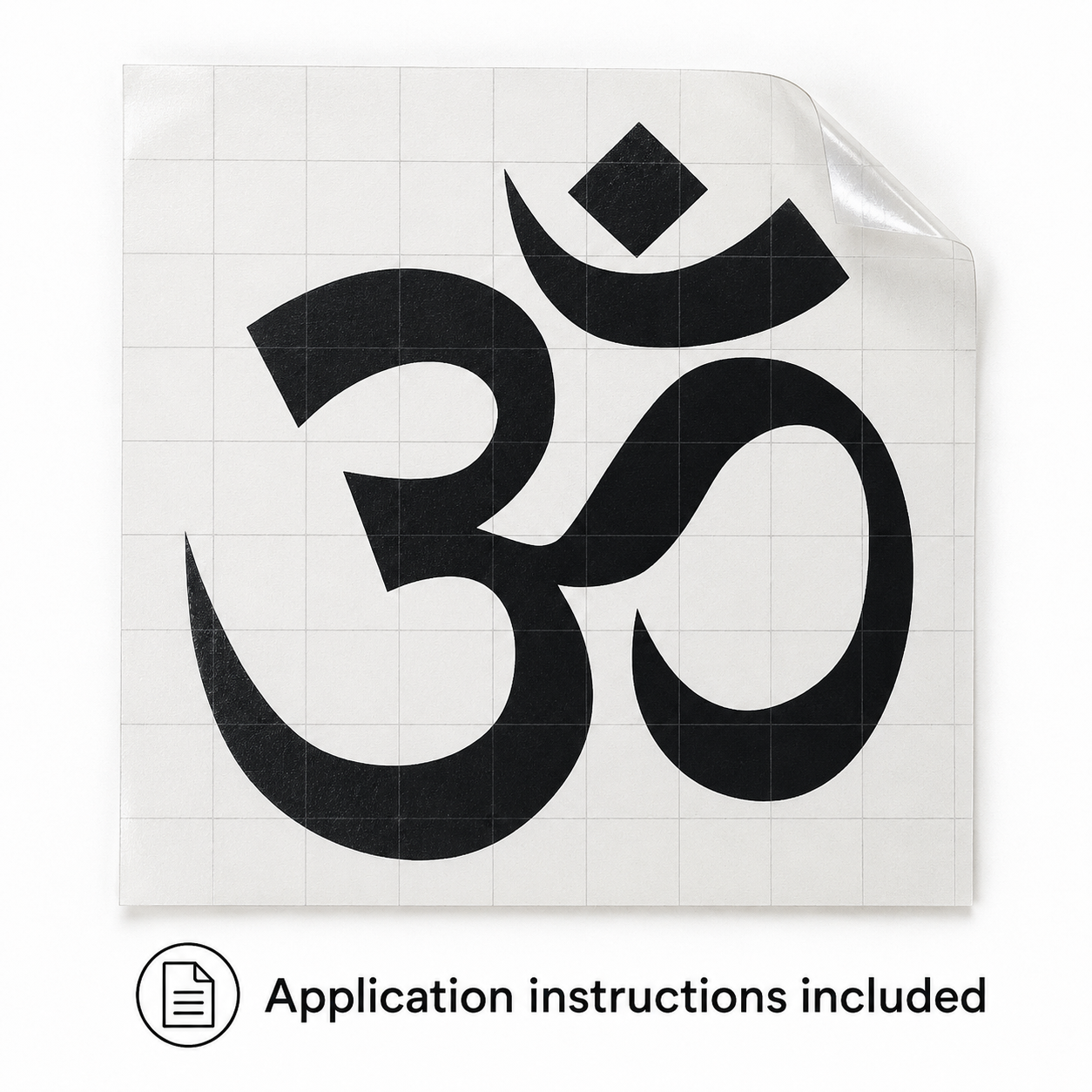 Om Vinyl Decal | Yoga & Meditation Sticker